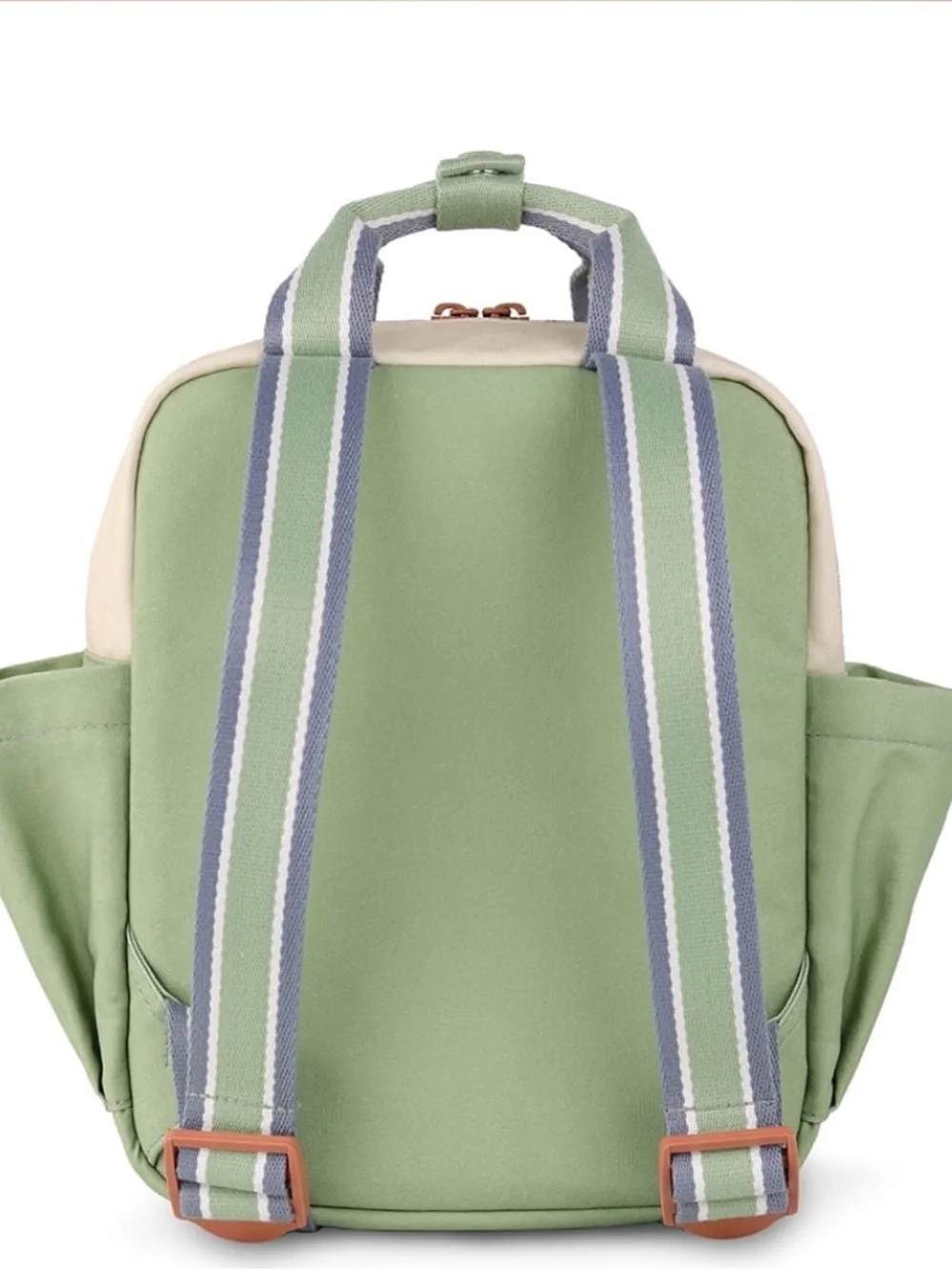 NWT ITZY ritzy BITZY BAG green/tan Checkered neutral for toddlers / kids